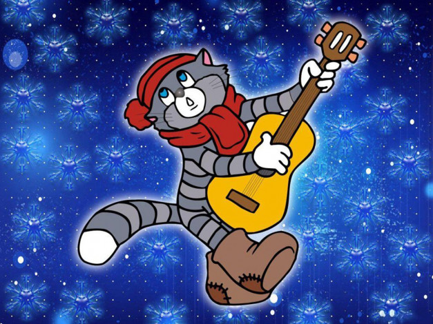 Обои картинки фото днём, варенья, мультфильмы, трое, из, простоквашино