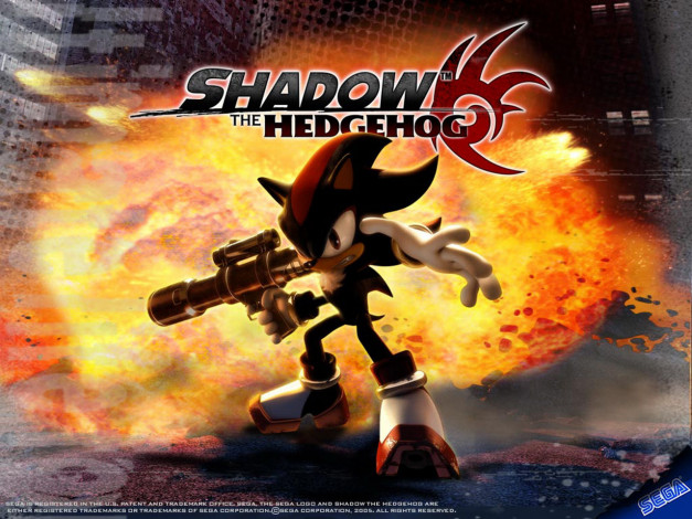 Обои картинки фото сегодня, твой, день, видео, игры, shadow, the, hedgehog