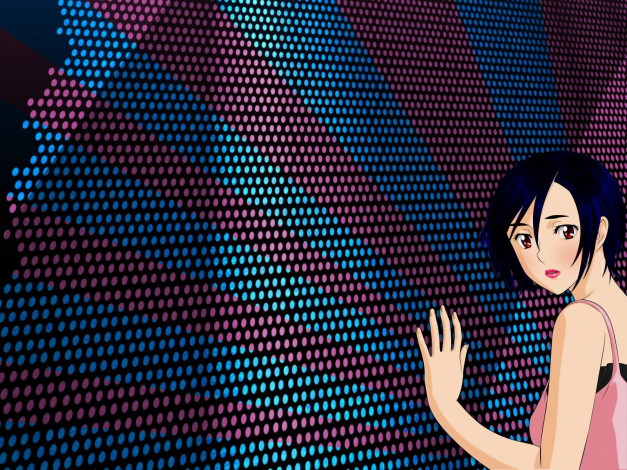 Обои картинки фото аниме, blood 