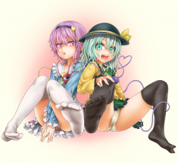 Картинка аниме touhou коиши комедзи сатори