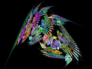 Картинка 3д графика abstract абстракции абстракция узор