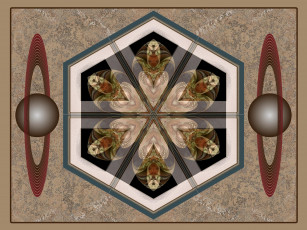 Картинка 3д графика abstract абстракции узор абстракция