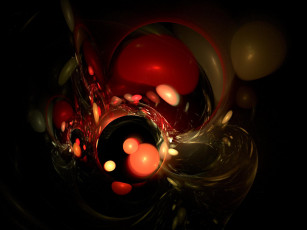 Картинка 3д графика fractal фракталы абстракция узор