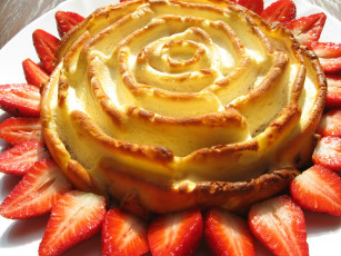 Картинка автор varvarra еда пироги клубника пирог