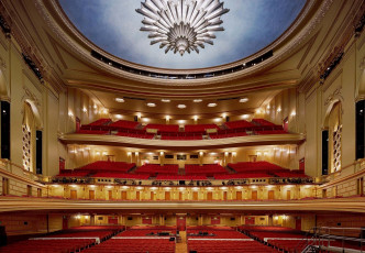 Картинка театр оперы балета сан франциско сша интерьер театральные концертные кинозалы позолота зал
