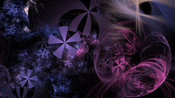 Картинка 3д графика fractal фракталы абстракция узор