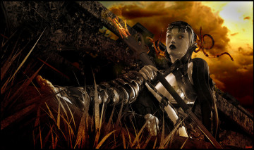 Картинка 3д графика fantasy фантазия девушка