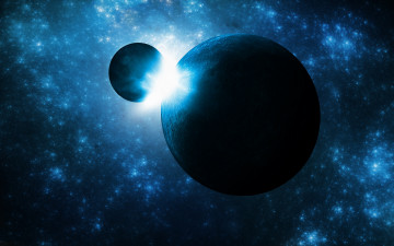 Картинка космос арт планеты