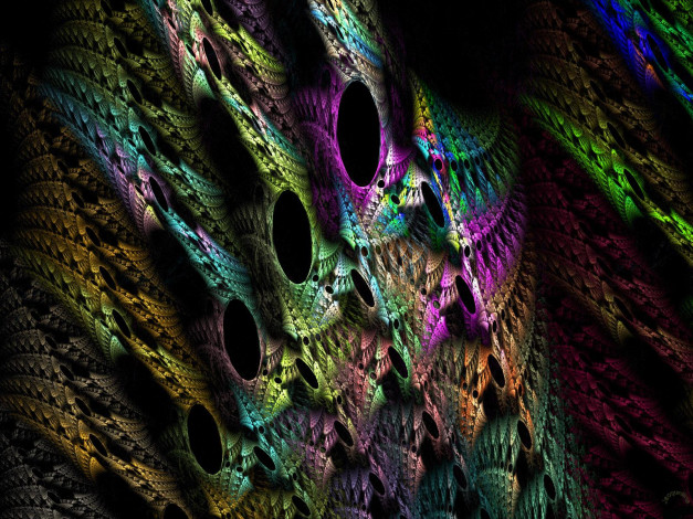 Обои картинки фото 3д, графика, fractal, фракталы, узор, абстракция