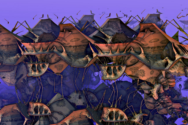 Обои картинки фото 3д, графика, fractal, фракталы, абстракция, узор