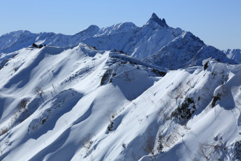 Картинка природа горы снег