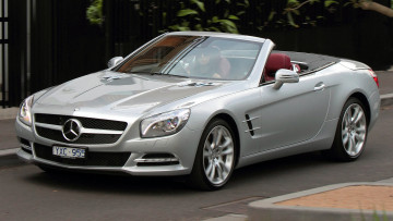 Картинка mercedes sl автомобили benz стиль мощь автомобиль скорость