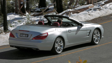 Картинка mercedes sl автомобили benz стиль мощь скорость автомобиль