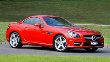 Картинка mercedes slk автомобили benz автомобиль мощь скорость стиль
