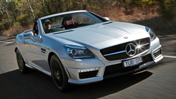 Картинка mercedes slk автомобили benz автомобиль скорость мощь стиль