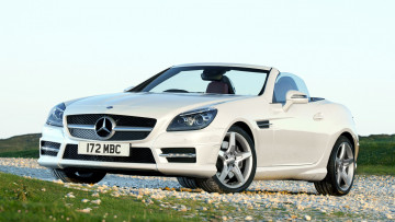 Картинка mercedes slk автомобили benz автомобиль стиль мощь скорость