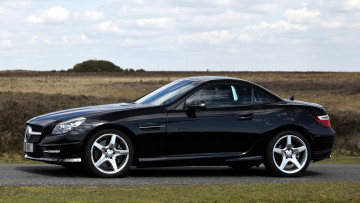 Картинка mercedes slk автомобили benz автомобиль стиль мощь скорость
