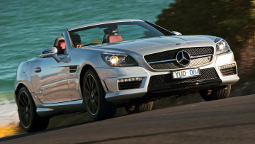 Картинка mercedes slk автомобили benz мощь скорость стиль автомобиль