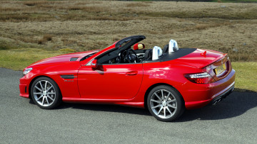 Картинка mercedes slk автомобили benz скорость автомобиль стиль мощь