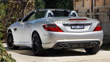 Картинка mercedes slk автомобили benz скорость автомобиль мощь стиль