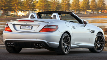 Картинка mercedes slk автомобили benz скорость автомобиль стиль мощь