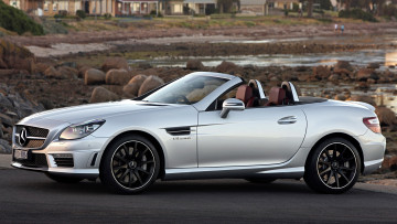 Картинка mercedes slk автомобили benz скорость мощь стиль автомобиль