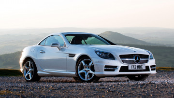 Картинка mercedes slk автомобили benz скорость мощь автомобиль стиль