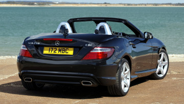 Картинка mercedes slk автомобили benz скорость мощь стиль автомобиль