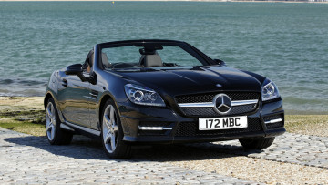Картинка mercedes slk автомобили benz стиль автомобиль мощь скорость