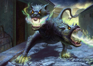 Картинка фэнтези существа улица взгляд существо арт монстр фантастика