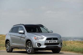 Картинка автомобили mitsubishi 2014 uk-spec asx 4 серый