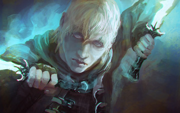 Картинка фэнтези люди маг art hedge mage