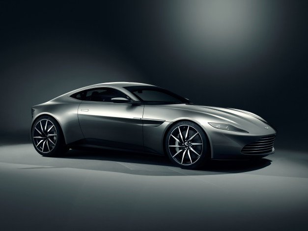 Обои картинки фото автомобили, aston martin, 2015г, темный, db10, aston, martin