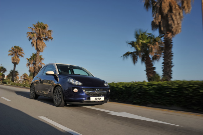 Обои картинки фото автомобили, opel, темный, 2015г, za-spec, adam, glam