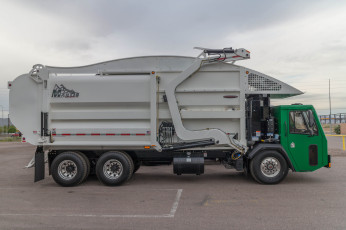 Картинка автомобили мусоровозы мусорщик