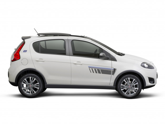 Обои картинки фото автомобили, ford, 326, blue, edition, sporting, palio, fiat, 2015г