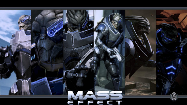 Обои картинки фото видео игры, mass effect, персонажи