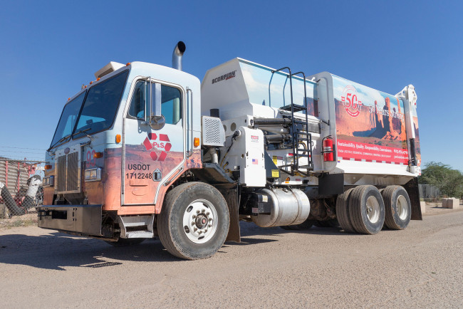 Обои картинки фото автомобили, мусоровозы, мусорщик