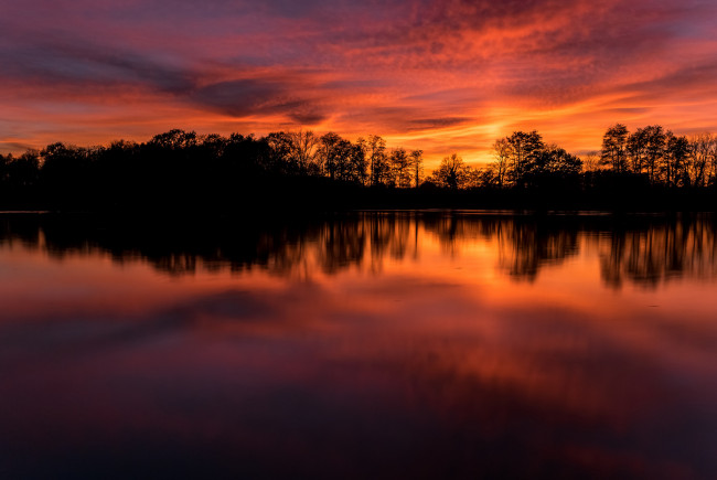 Обои картинки фото природа, восходы, закаты, сумерки