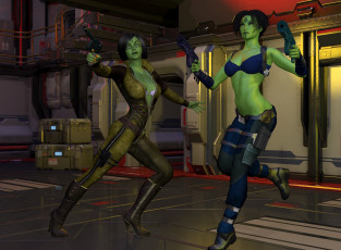 Картинка 3д+графика существа+ creatures халки фон взгляд