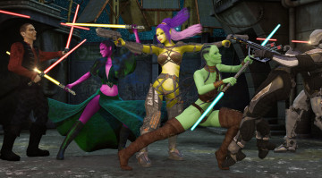 Картинка 3д+графика существа+ creatures оружие фон взгляд халки