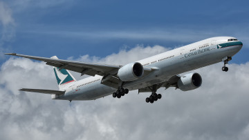 Картинка b777-367 er авиация пассажирские+самолёты авиалайнер