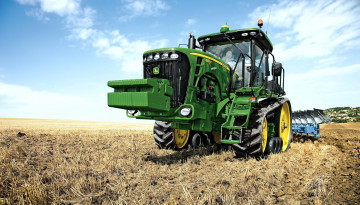 Картинка техника тракторы+на+гусенецах john deere