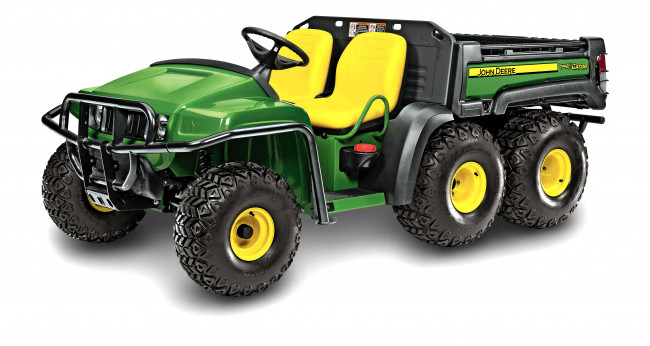 Обои картинки фото мотоциклы, квадроциклы, john, deere, john deere th 6x4 work utility vehicles gator