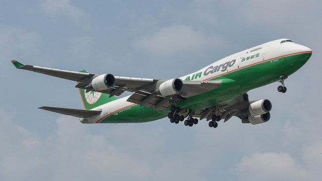 Обои картинки фото b747-45e, bdsf, авиация, грузовые самолёты, авиалайнер