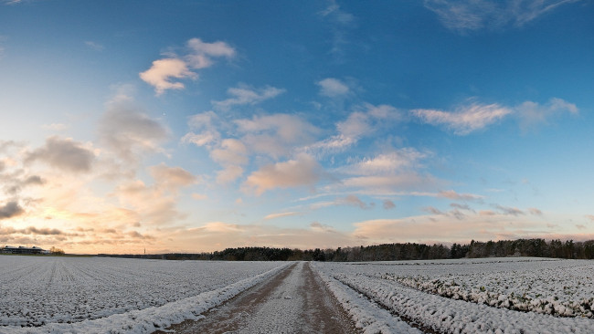 Обои картинки фото природа, дороги, поле, дорога