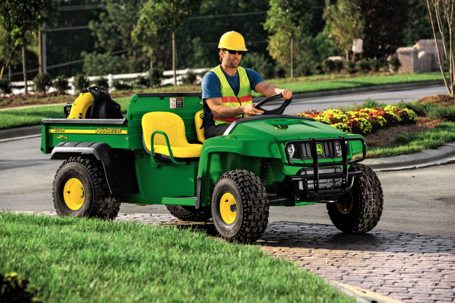 Обои картинки фото мотоциклы, квадроциклы, john, deere