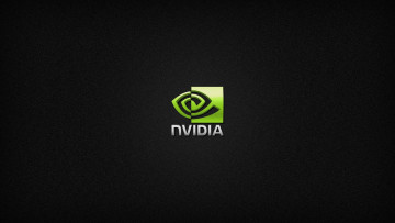 обоя компьютеры, nvidia, логотип, фон