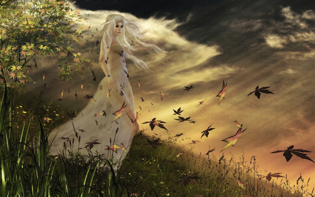 Обои картинки фото фэнтези, девушки, девушка