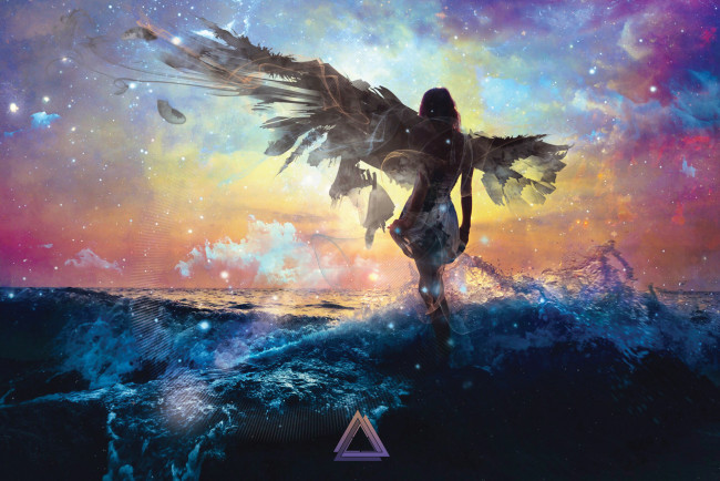 Обои картинки фото фэнтези, ангелы, ангел